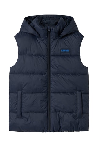 Colete acolchoado - Azul-marinho - Name It Kids