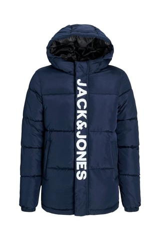 Blusão com capuz - Azul-marinho - Jack & Jones Junior