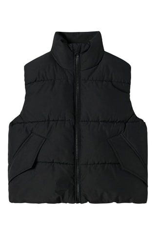 Bodywarmer Zwart - Name It Kids