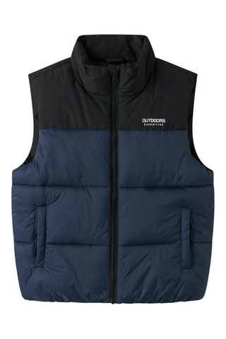 Colete acolchoado - Azul-escuro - Name It Kids