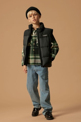 Colete acolchoado - Preto - Name It Kids