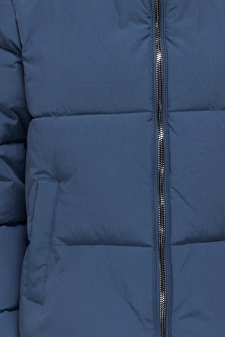 Gewatteerde jas met capuchon - Indigoblauw - Kids Only Girl