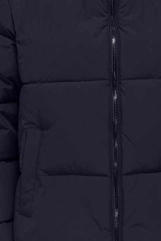 Gewatteerde jas met capuchon - Marineblauw - Kids Only Girl