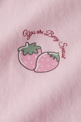 T-shirt em algodão biológico - Rosa claro - Name It