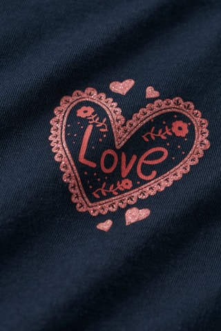 T-shirt em algodão biológico - Azul-marinho - Name It