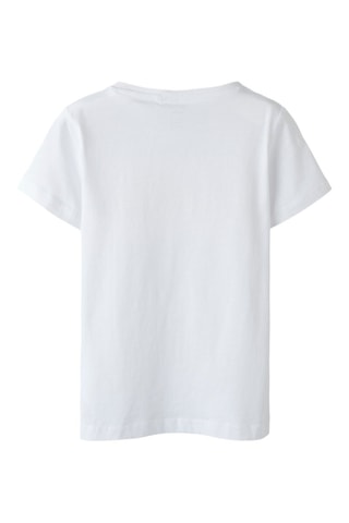 T-shirt em algodão biológico - Branco - Jack & Jones
