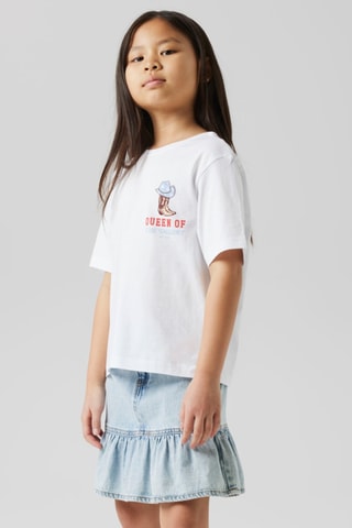 T-shirt em algodão biológico - Branco - Jack & Jones