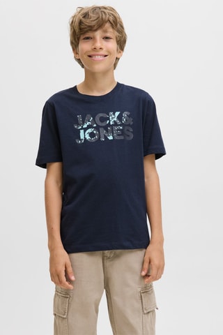 Camiseta regular fit - Azul marino - Jack & Jones Junior