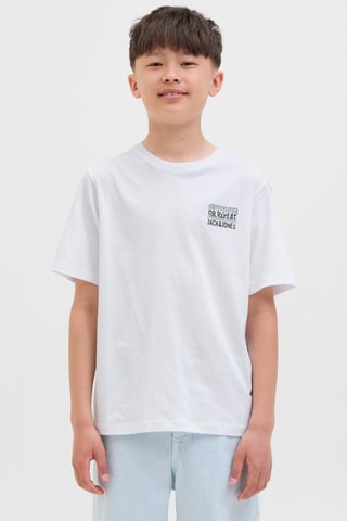 T-shirt - Branco - Jack & Jones Junior