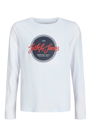 T-shirt - Branco - Jack & Jones Junior
