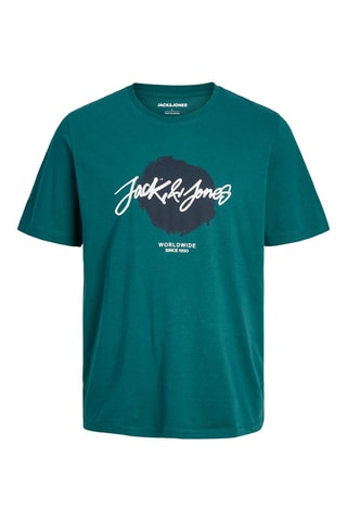 T-shirt regular - Verde-escuro - Jack & Jones Junior