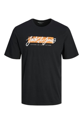 T-shirt regular - Preto - Jack & Jones Junior
