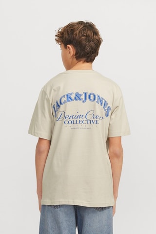 T-shirt relaxed - Cru - Jack & Jones Junior