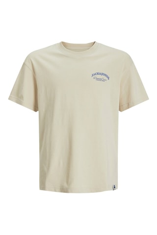 T-shirt relaxed - Cru - Jack & Jones Junior