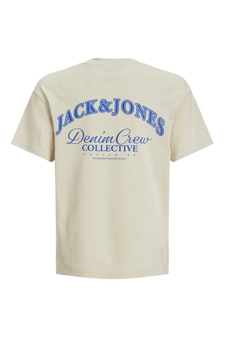 T-shirt relaxed - Cru - Jack & Jones Junior