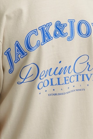 T-shirt relaxed - Cru - Jack & Jones Junior