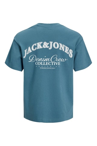 T-shirt relaxed - Azul-petróleo - Jack & Jones Junior