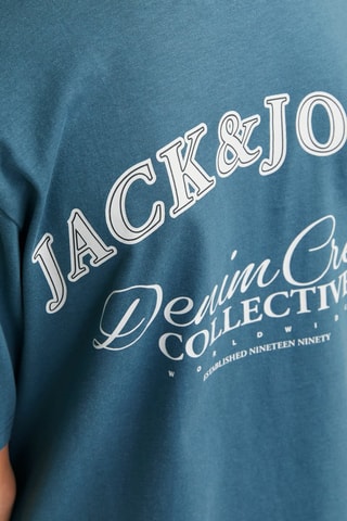 T-shirt relaxed - Azul-petróleo - Jack & Jones Junior