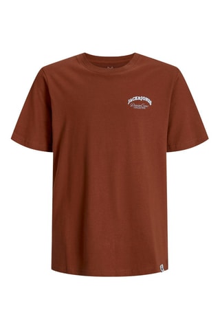 T-shirt relaxed - Castanho - Jack & Jones Junior