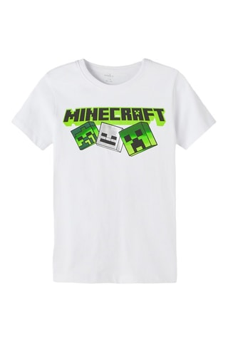 T-shirt - Branco - Name It Kids