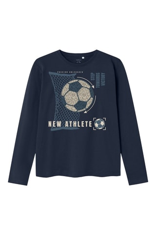 T-shirt - Azul-marinho - Name It Kids