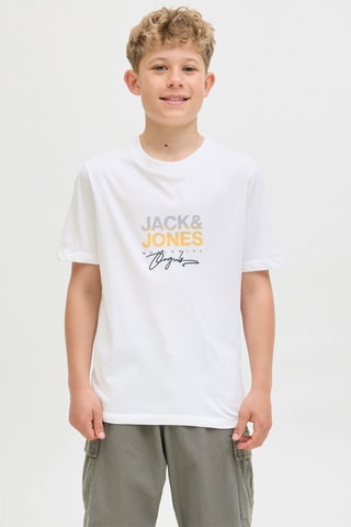 T-shirt - Branco - Jack & Jones Junior