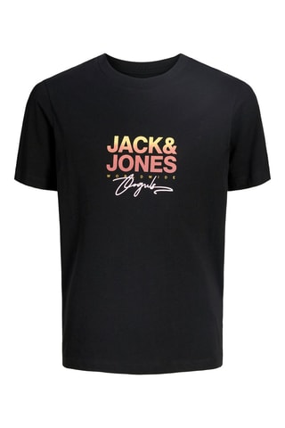 T-shirt - Preto - Jack & Jones Junior