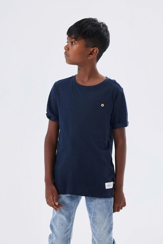 T-shirt - Azul-marinho mesclado - Name It Kids