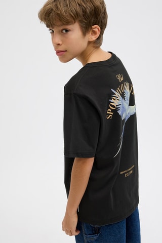 T-shirt - Preto - Jack & Jones Junior