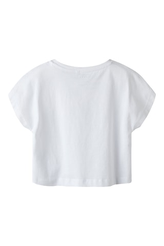 T-shirt - Branco - Name It Kids