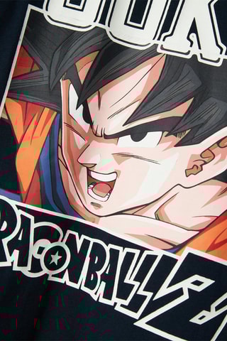 T-shirt Son Goku Dragon Ball - Azul-escuro - Name It Kids