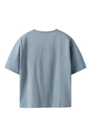 T-shirt em algodão biológico - Azul - Name It Kids