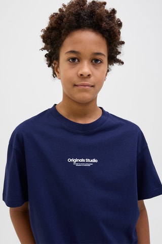 T-shirt - Azul-petróleo - Jack & Jones Junior