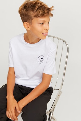 T-shirt - Branco - Jack & Jones Junior