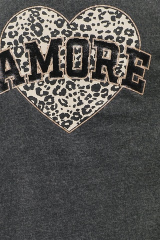 Camiseta de algodón orgánico - Gris - Kids Only Girl