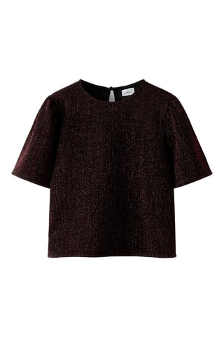 Blusa - Bordô mesclado - Name It Kids