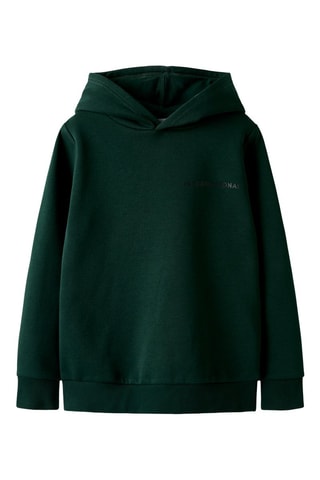 Sudadera con capucha - Verde oscuro - Name It Kids