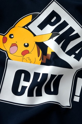 Sudadera con capucha Pikachu Pokémon - Azul marino - Name It Kids