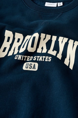 Sweat - Azul-marinho - Name It Kids