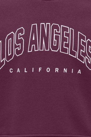 Sweat - Bordô - Kids Only Girl