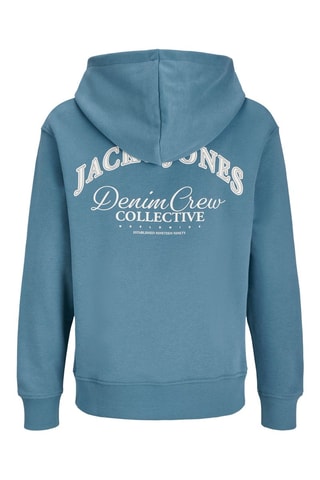 Sudadera con capucha - Azul petróleo - Jack & Jones Junior