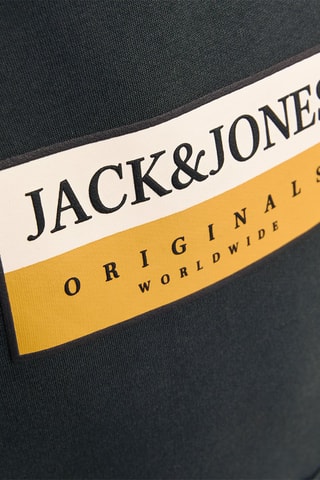 Sudadera con capucha - Verde oscuro - Jack & Jones Junior