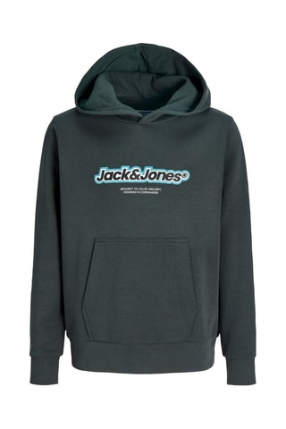 Sudadera con capucha - Verde oscuro - Jack & Jones Junior
