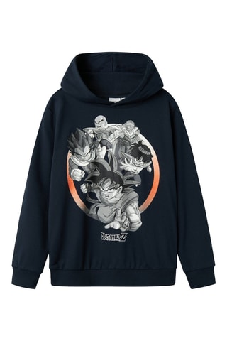 Sweat com capuz Dragon Ball Z - Azul-escuro - Name It Kids