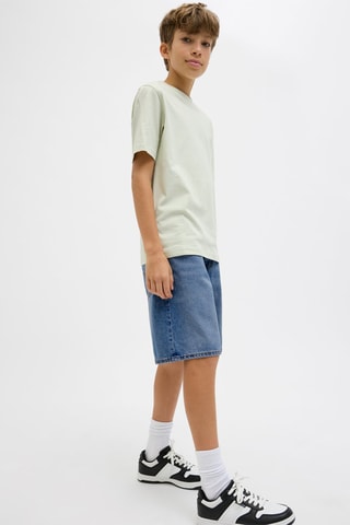Calções de ganga loose - Azul- Jack & Jones Junior