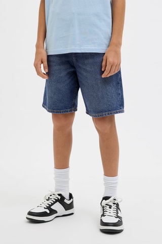 Calções de ganga loose - Azul- Jack & Jones Junior