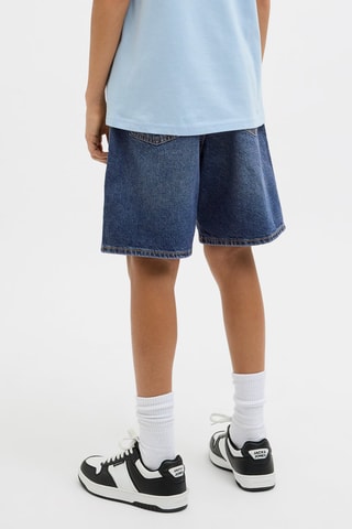 Calções de ganga loose - Azul- Jack & Jones Junior