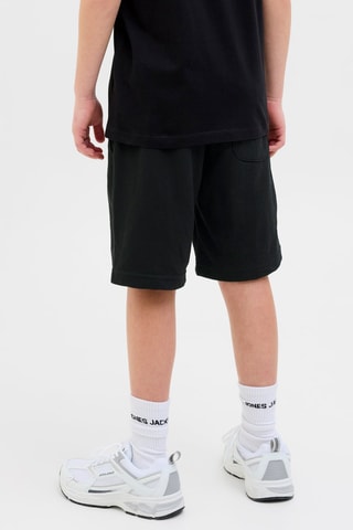 Bermudas relaxed - Preto - Jack & Jones Junior