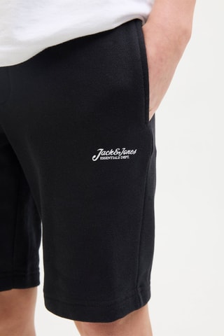 Bermudas slim - Preto - Jack & Jones Junior