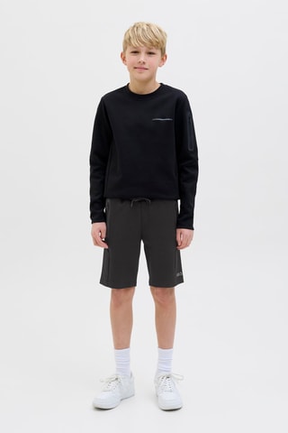 Bermudas slim - Preto - Jack & Jones Junior